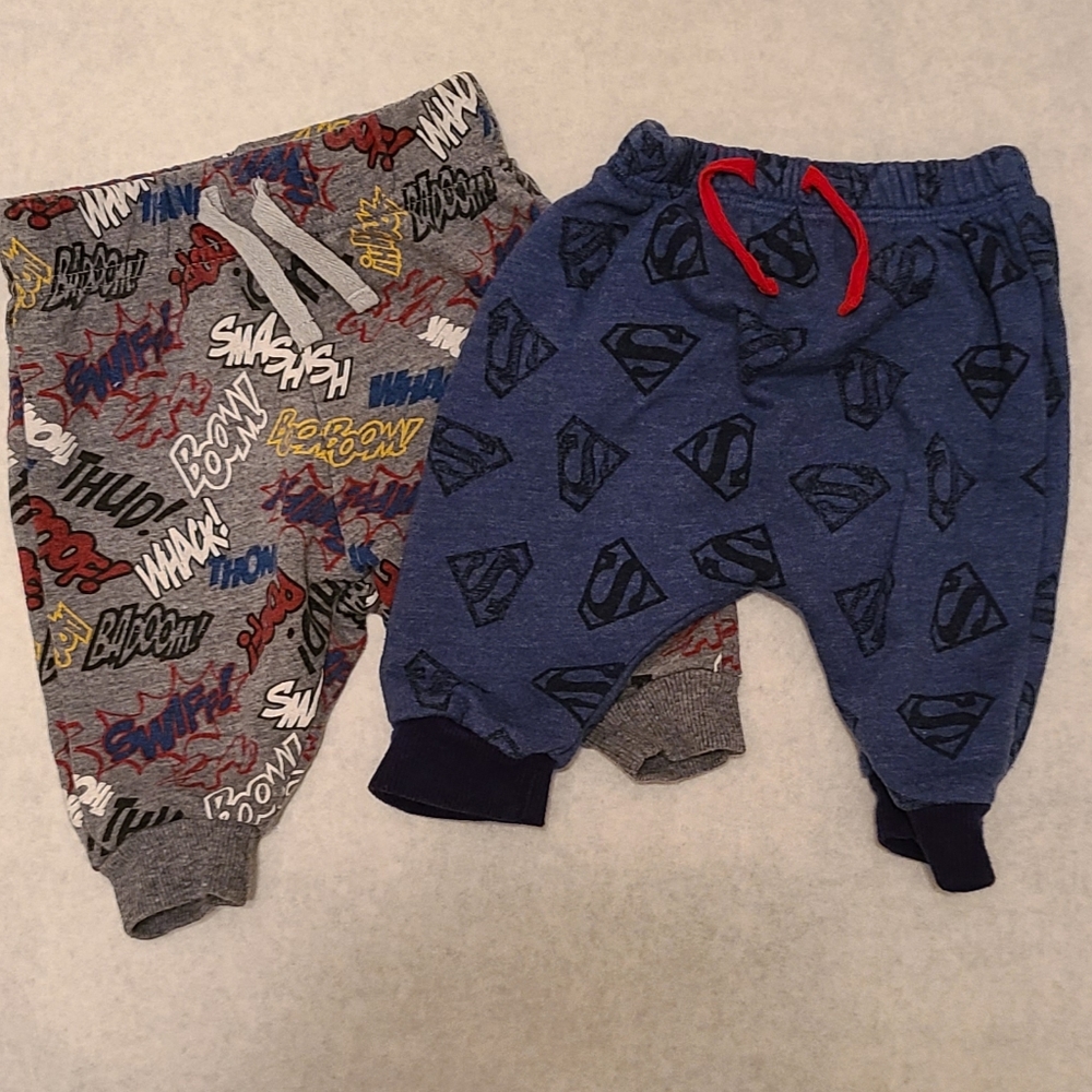 Set of two pair of baby joggers/sweatpants